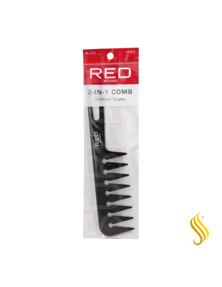 Red Kiss 2 In 1 Comb Peine